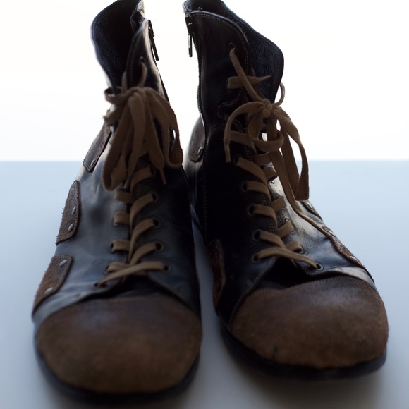 Gordon Rush: Leather/Suede Boots - Picture 4 of 6